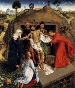 Roger Van Der Weyden The Beweinung oil on canvas